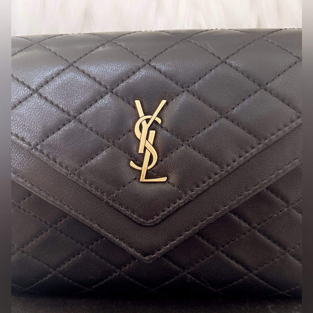 SAINT LAURENT PARIS Gabby Clutch SOLD - Picture 3 of 16